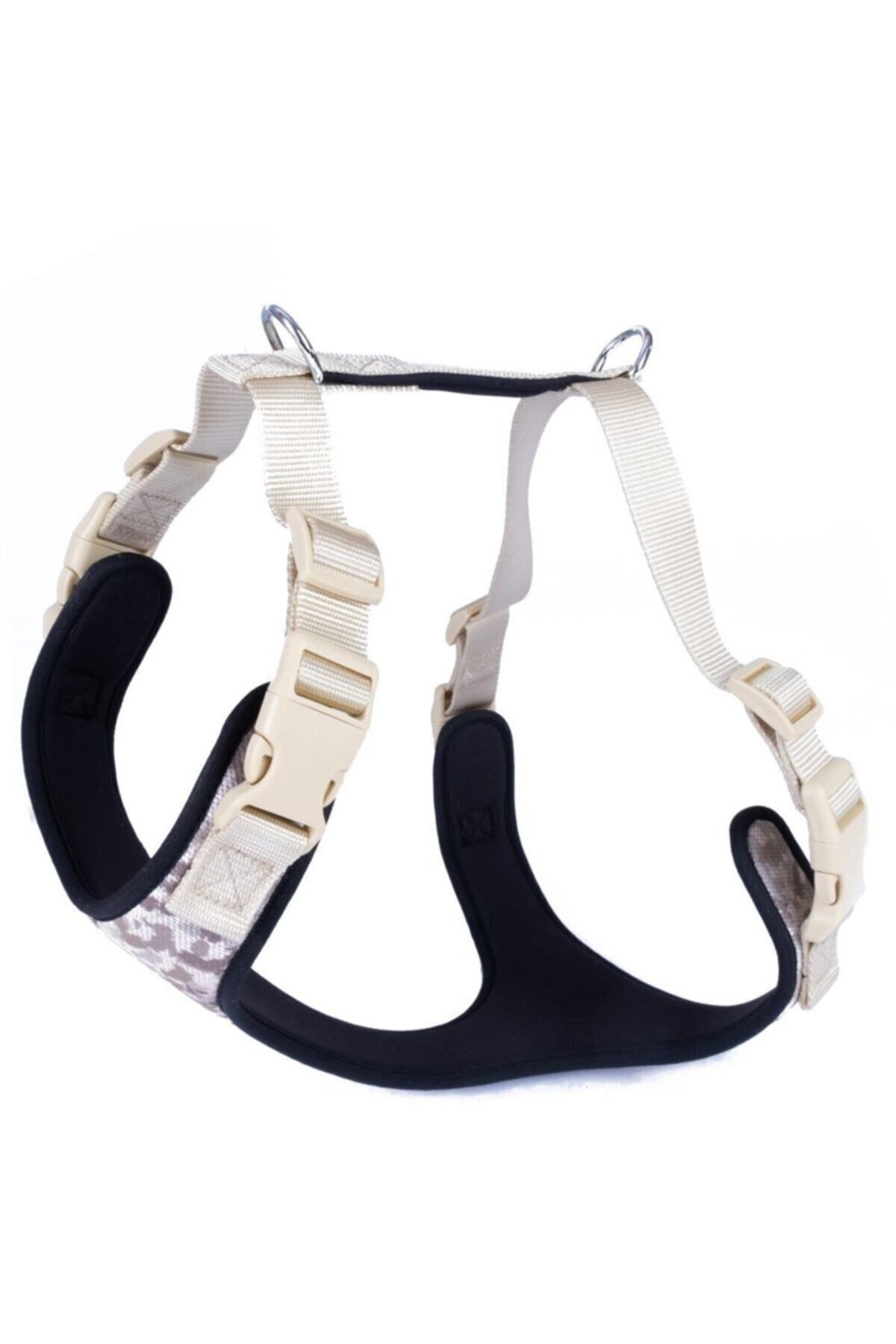 Doggie Yumuşak Softlu Köpek Göğüs Tasması 45/55 cm Kamuflaj Açık