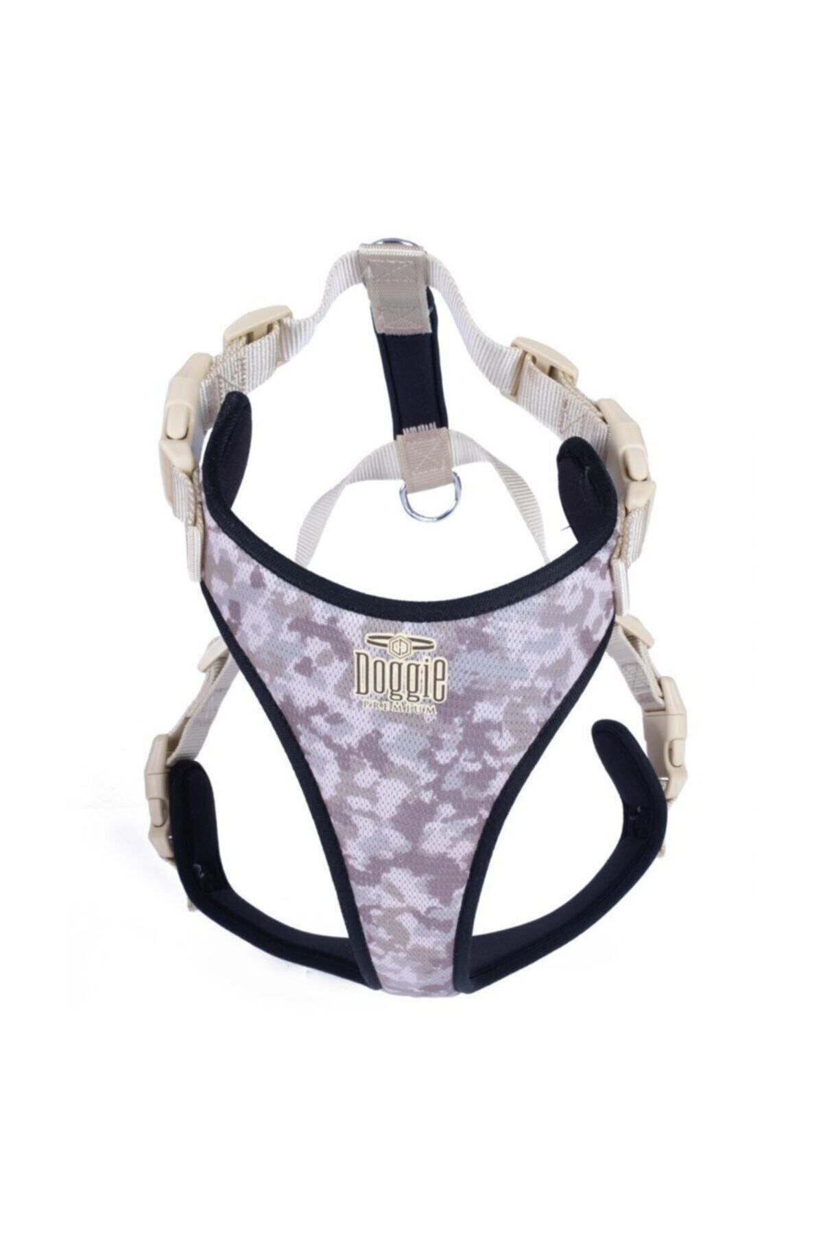 Alternative view of Doggie Yumuşak Softlu Köpek Göğüs Tasması 45/55 cm Kamuflaj Açık