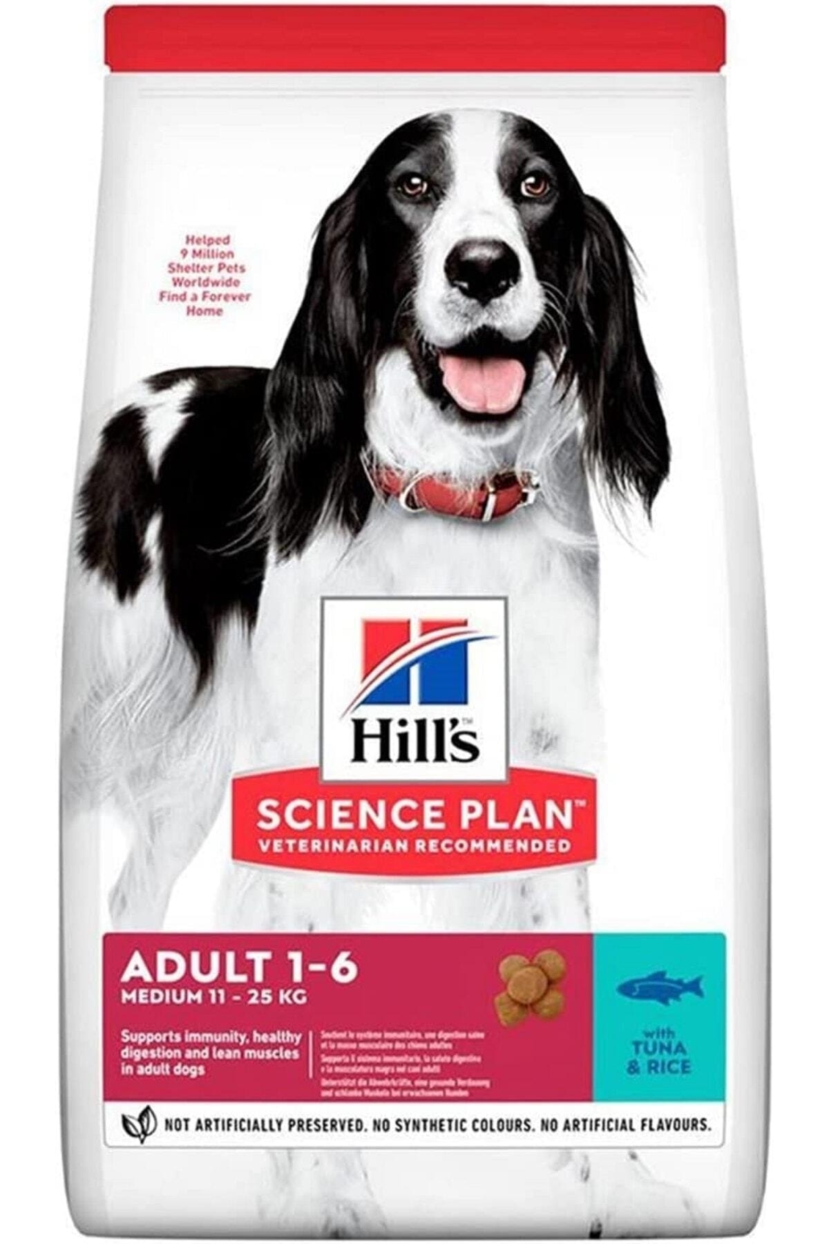Hills Science Plan Ton Balıklı Orta Irk Yetişkin Köpek Maması 12 Kg