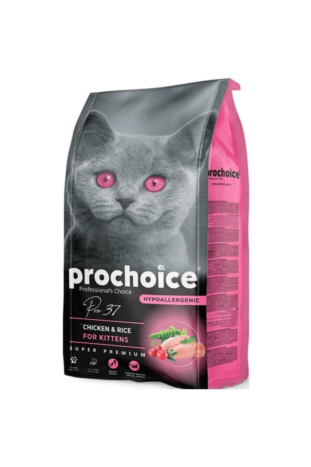 PROCHOİCE tavuklu YAVRU KEDİ MAMASI PRO37 15KG
