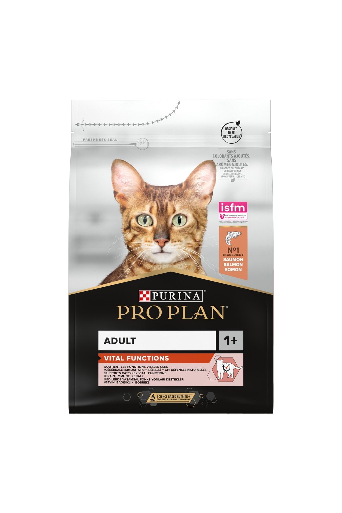 Alternative view of ProPlan Somonlu Yetişkin Kedi Maması Yüksek Proteinli 10 kg