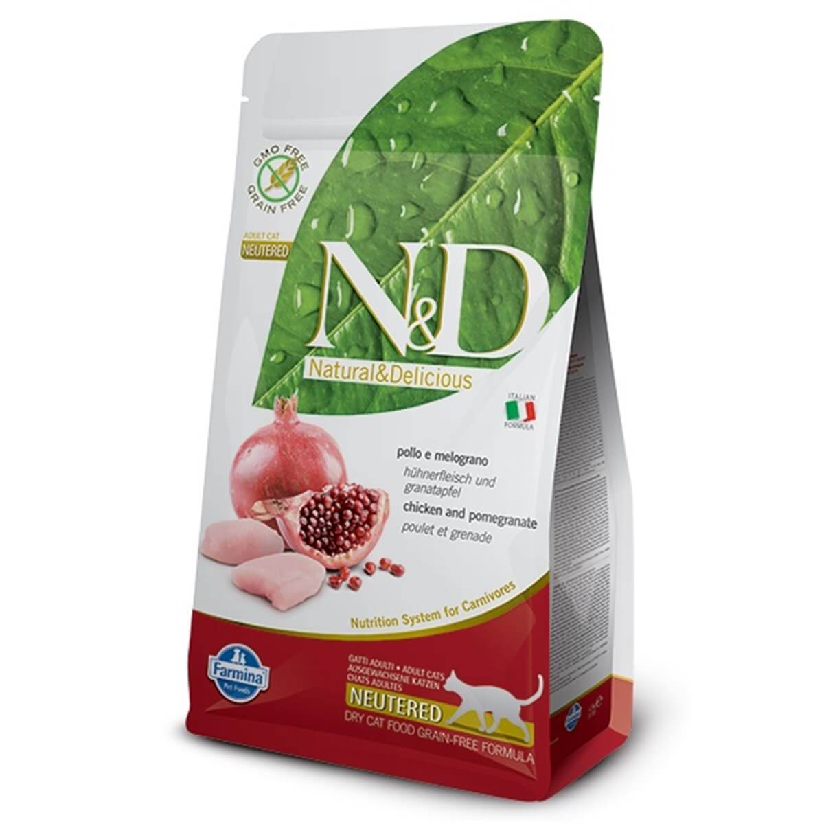 N&D PRIME TAVUK NAR NEUTERED KEDİ MAMASI 1,50 KG
